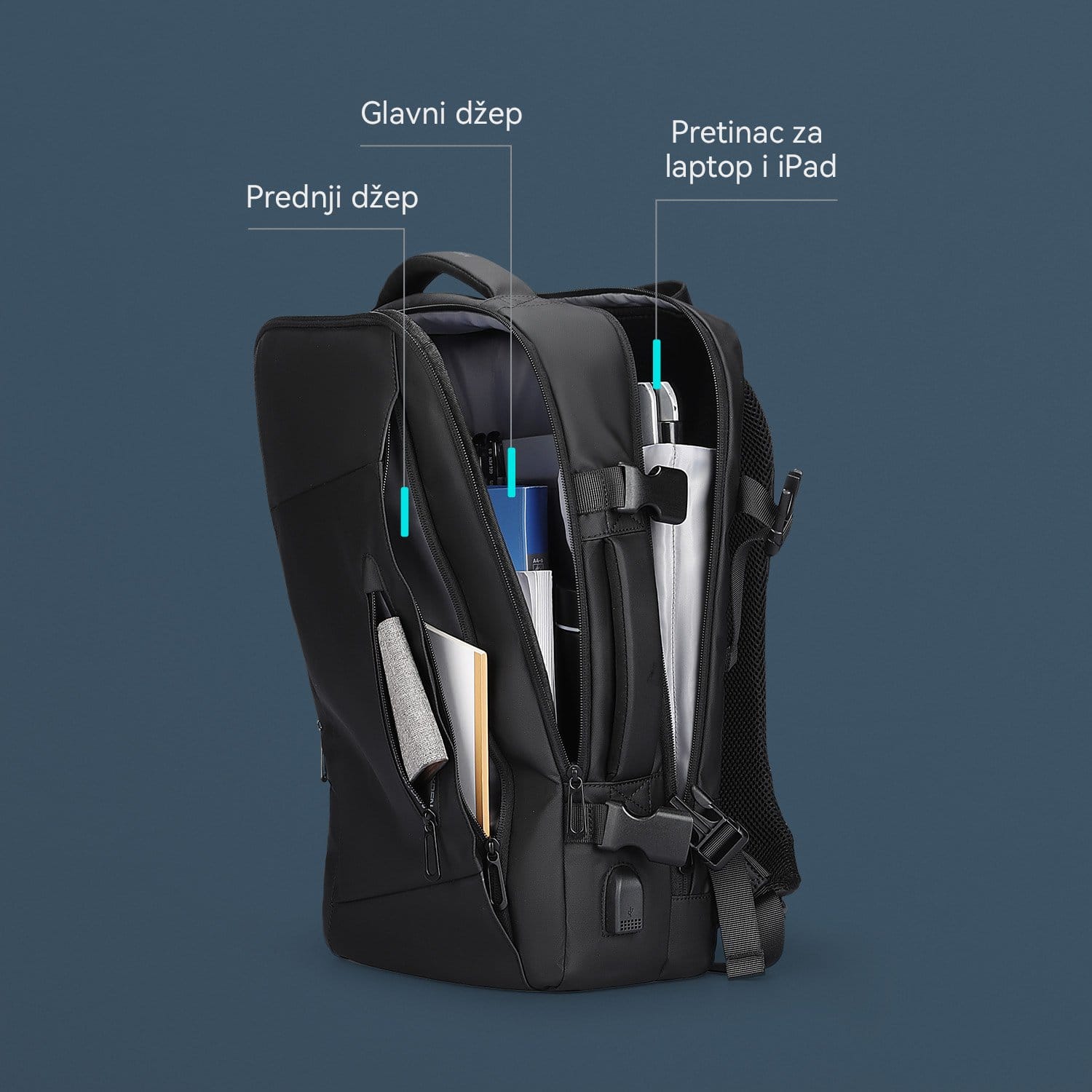 Mark Ryden Infinity ruksak 17.3 - Slika 8